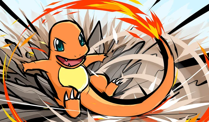Charmander playmat