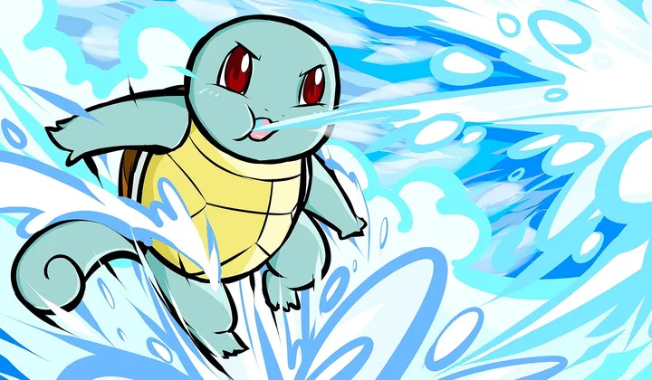Squirtle playmat